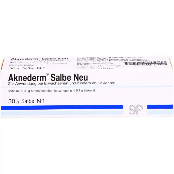 AKNEDERM SALBE NEU Heißes Angebot