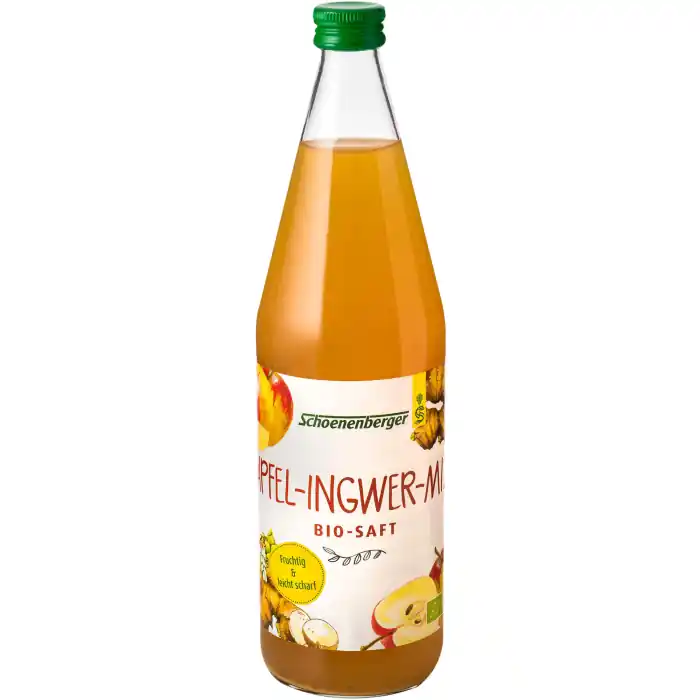 Apfel-Ingwer-Mix Bio-Saft Schoenenberger Preisknaller