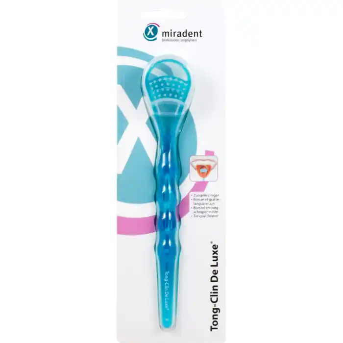 Tong-Clin De Luxe Zungenreiniger transparent blau Bestseller