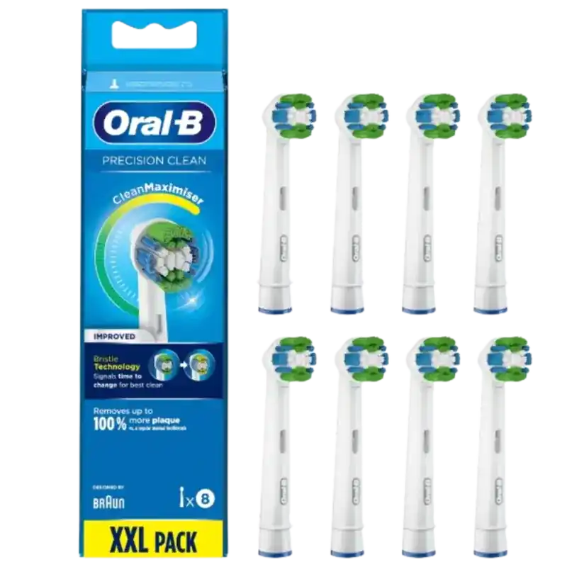 Letzte Chance Oral-B Precision Clean Maximiser Opzetborstels 8 Stuks