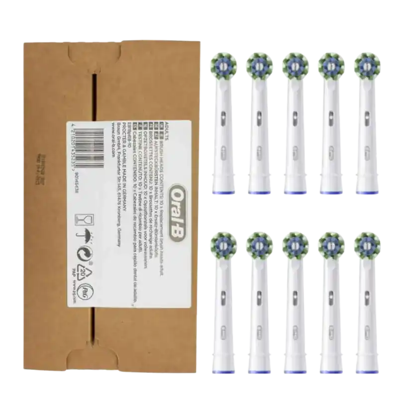 Expressversand Oral-B Pro Cross Action Spare Brush Heads 10pcs