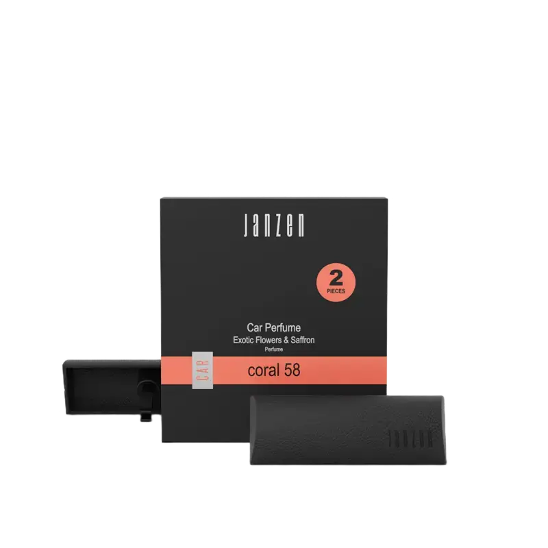 JANZEN Car Perfume 2pcs Coral 58 Nur Für Kurze Zeit