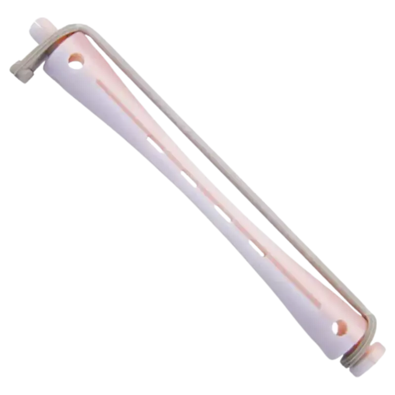 Comair Permanent Wraps lang – 12 Stück 7mm - weiß/rosa Knallerangebot