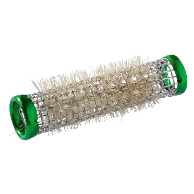 Neu Im Sortiment Sibel Metal Roller Green 12pcs 15mm