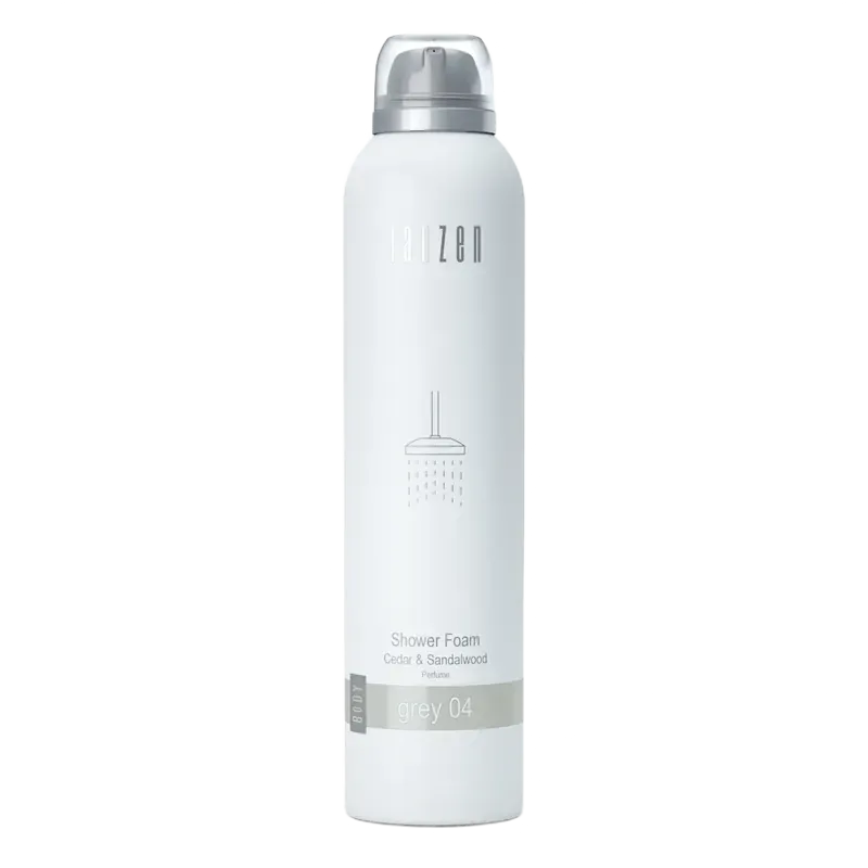 JANZEN Shower Foam 200ml Grey 04 Neue Ware