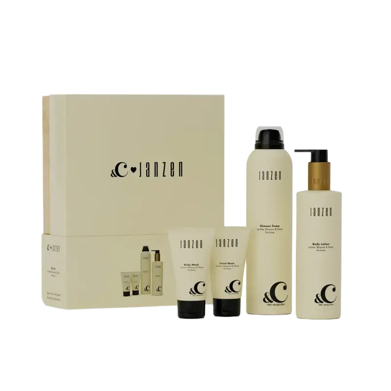 JANZEN Home & Body Giftset Small &C Lychee, Blossom & Shine Neu Im Sortiment