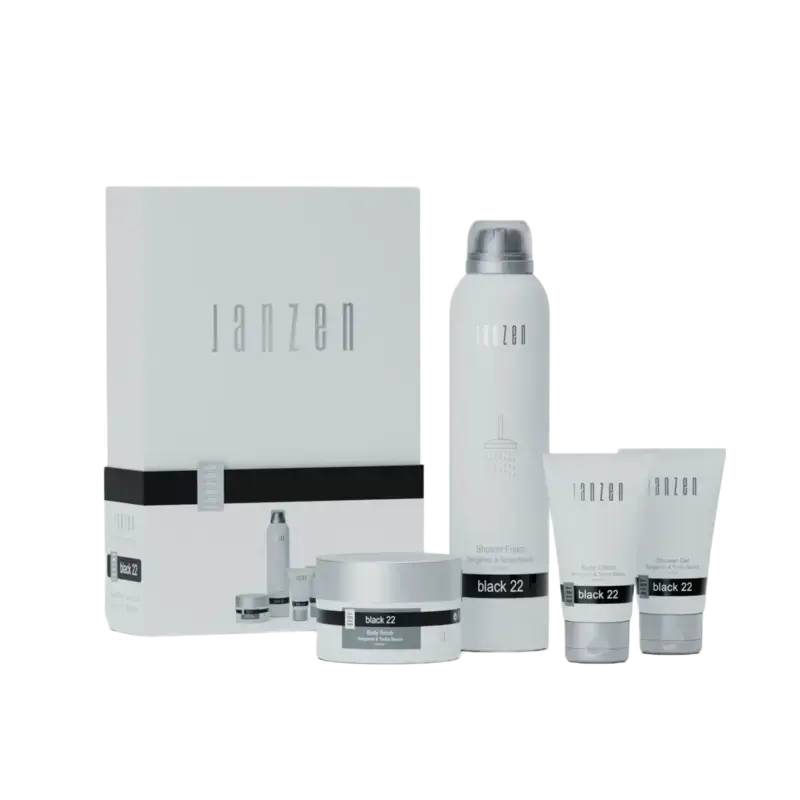 Finale Aktion JANZEN Body Giftset Small Black 22