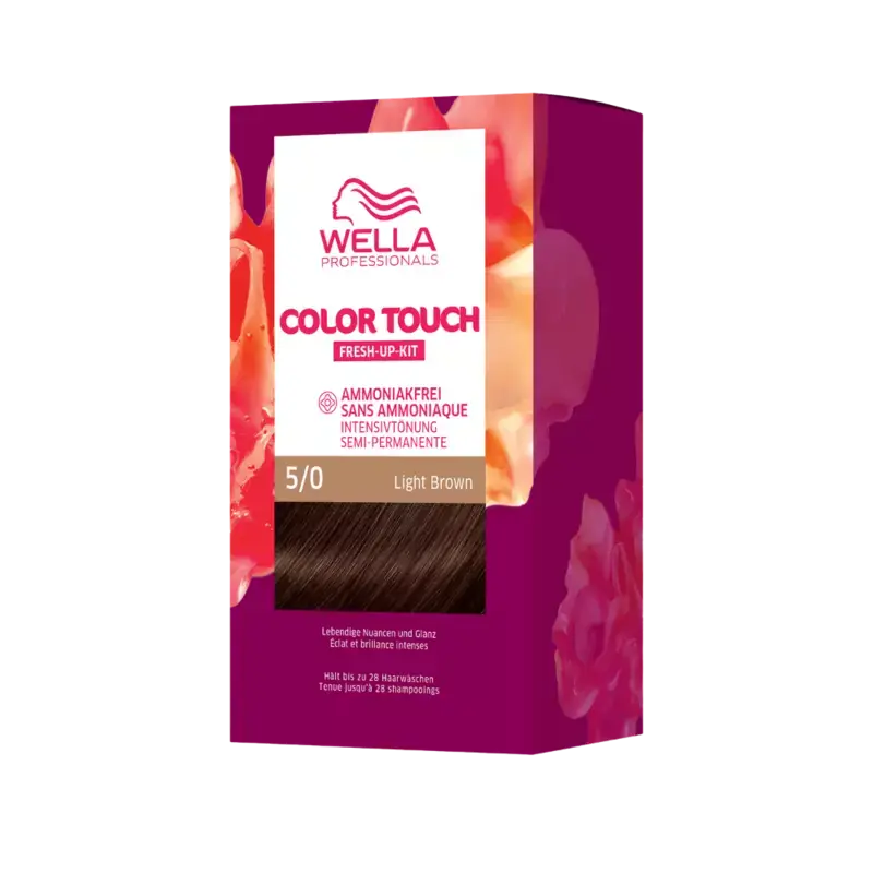 Neue Ware Wella Professionals Color Touch Kit - Pure Naturals 5/0 Light Brown