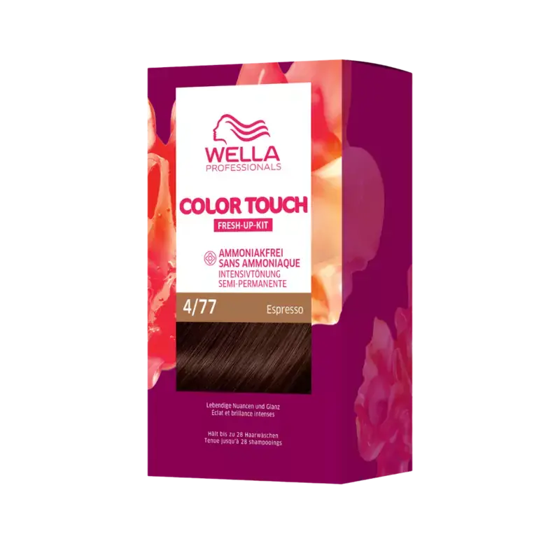 Begrenztes Angebot Wella Professionals Color Touch Kit - Deep Browns 4/77 Espresso