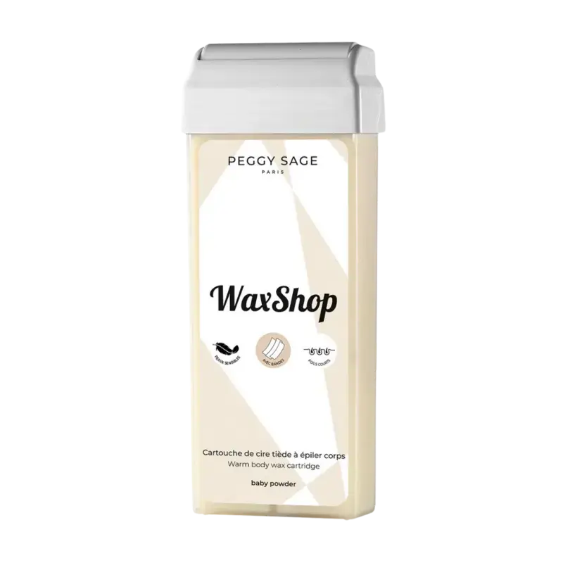 Markenware Peggy Sage Cartridge Of Warm Depilatory Wax 100ml Baby Powder