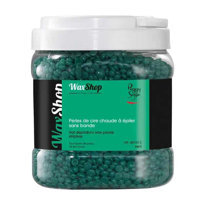 Zertifiziert Peggy Sage Hot Depilatory Wax Pearls - 1kg Vert