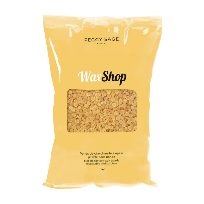 Peggy Sage Hot Depilatory Wax Pearls - Disposable And Stripless - 800gr Miel Rabatt