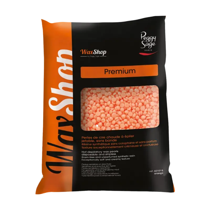 Rabatt Peggy Sage Hot Depilatory Wax Pearls - Disposable And Stripless - 800gr Orange Premium