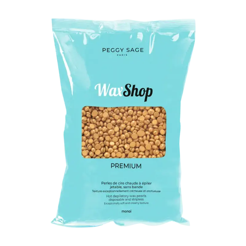 Neuheit Peggy Sage Hot Depilatory Wax Pearls - Disposable And Stripless - 800gr Monoi Premium