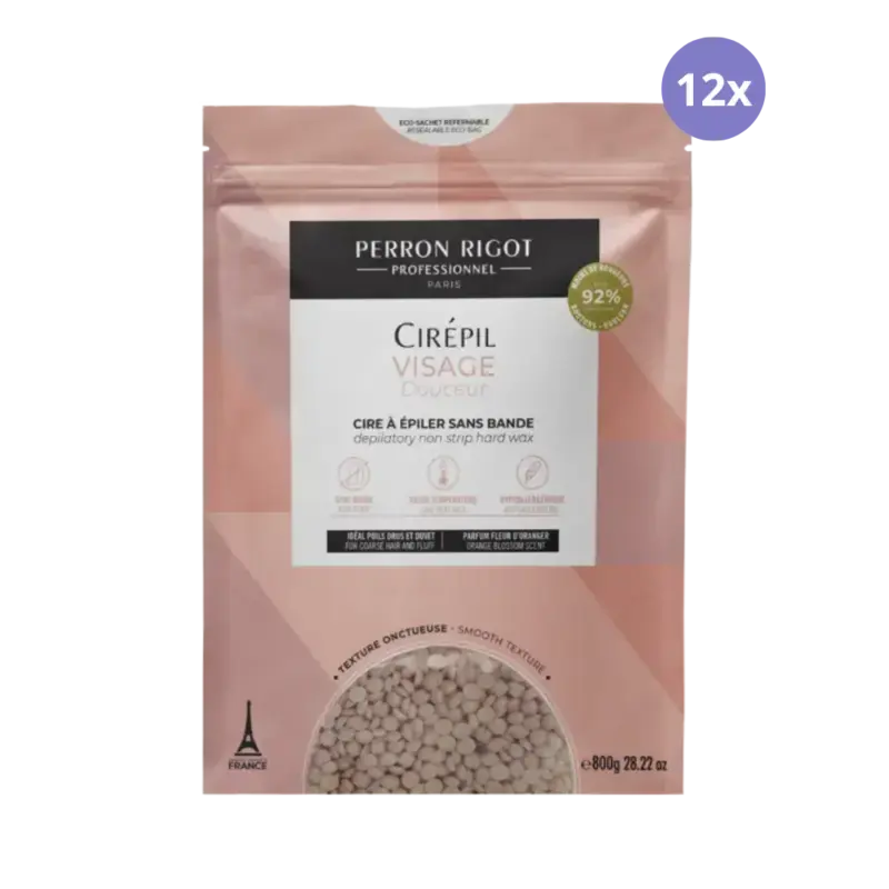 Zertifiziert Perron Rigot Cirépil Visage & Brows Hypoallergenic Hard Wax 12x800g