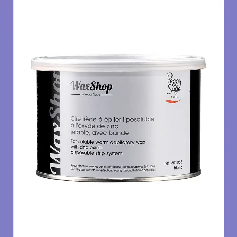 Peggy Sage Fat-Soluble Hot Depilatory Wax 800ml Blanc Letzte Chance