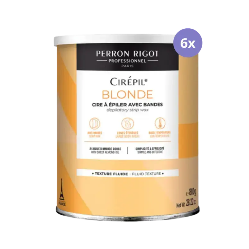 Perron Rigot Cirépil Blonde Strip Wax 6x800g Saisonangebot