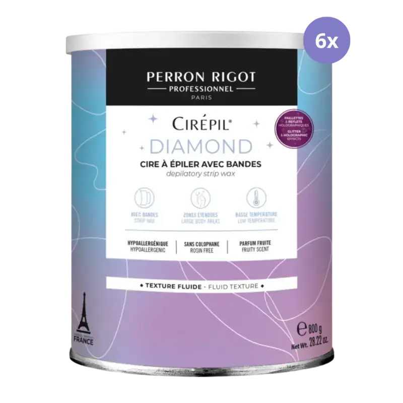 Bestseller Perron Rigot Cirépil Diamond Hypoallergenic Strip Wax 6x800g