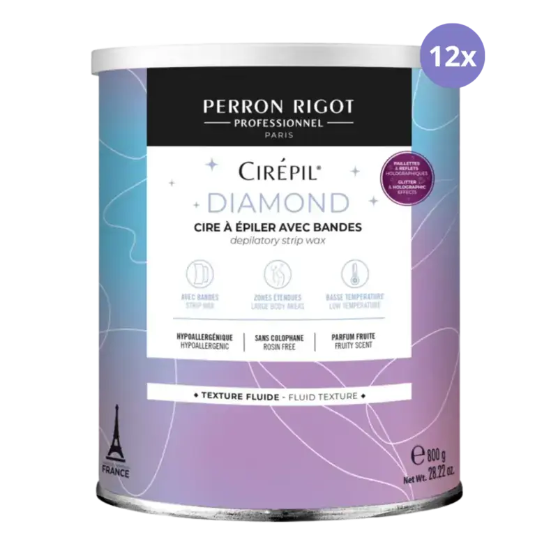 Meistverkauft Perron Rigot Cirépil Diamond Hypoallergenic Strip Wax 12x800g