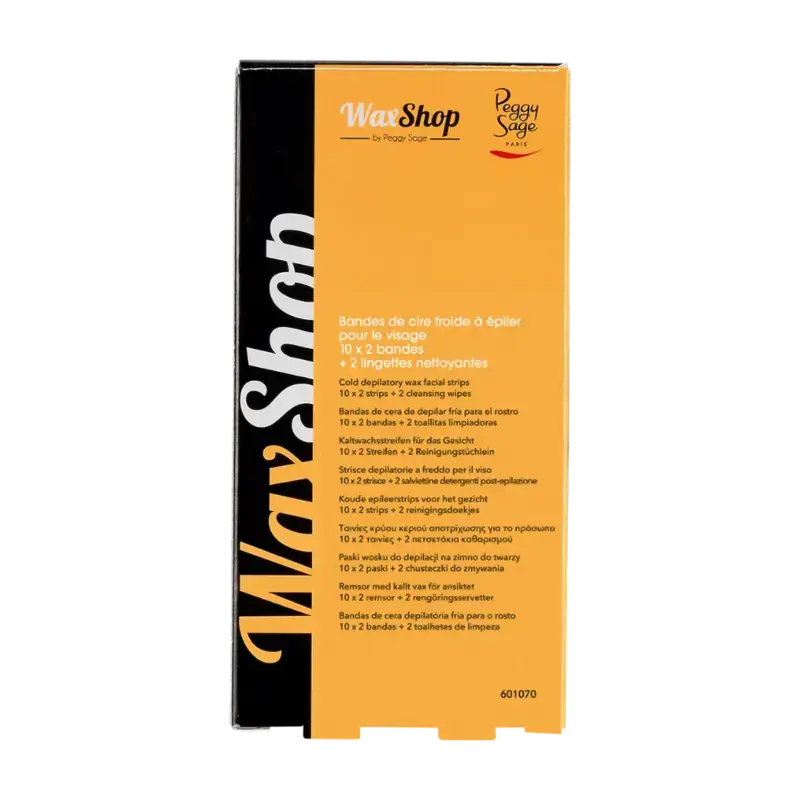 Must-Have Peggy Sage Cold Depilatory Wax Facial Strips