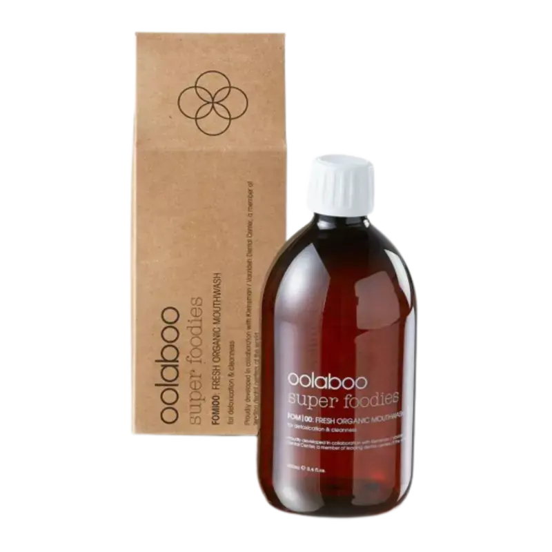 Oolaboo Super Foodies FOM 00 Fresh Organic Mouthwash 500ml Must-Have