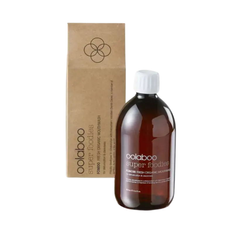 Begrenztes Angebot Oolaboo Super Foodies FOM 00 Fresh Organic Mouthwash 100ml