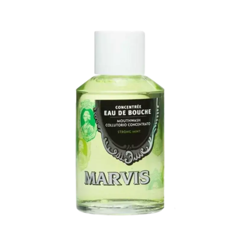 Marvis Mundwasser 120ml Strong Mint Nur Heute