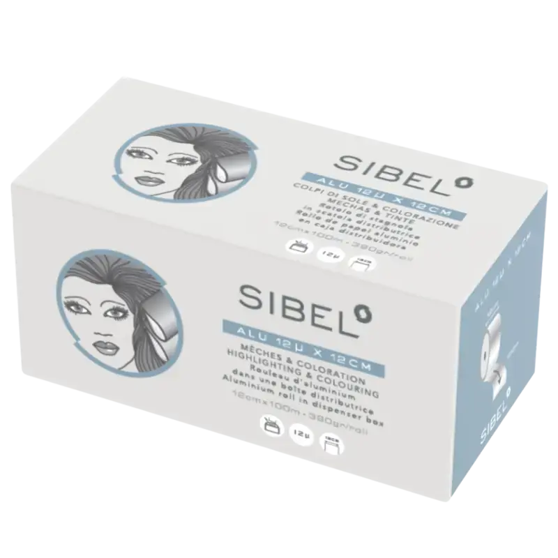 Sibel Alufoil Roll 12mu Silver 12cm x 100m 1pc Sonderaktion