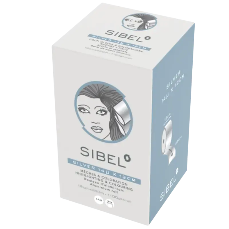 Sibel Alufoil Roll 14mu Silver 12cm x 250m 1pc Preis Gesenkt