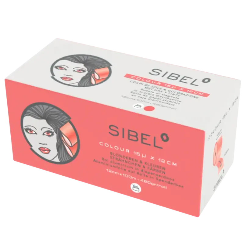 Finale Aktion Sibel Alufoil Roll 15mu 12cm x 100m Red