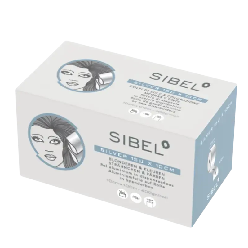 Mega-Angebot Sibel Alufoil Roll 15mu Silver 10cm x 100m