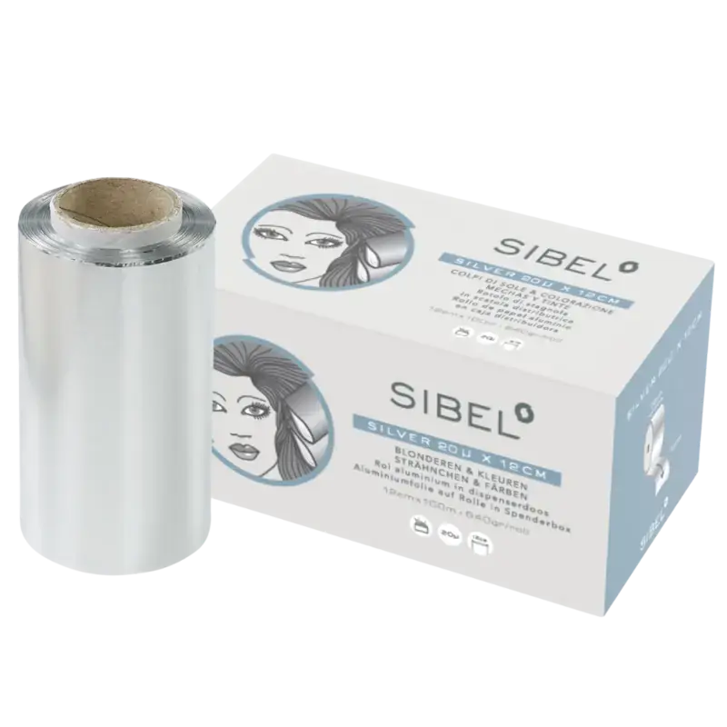 Sibel Alufoil Roll 20mu Silver 12cm x 100m Preis Gesenkt