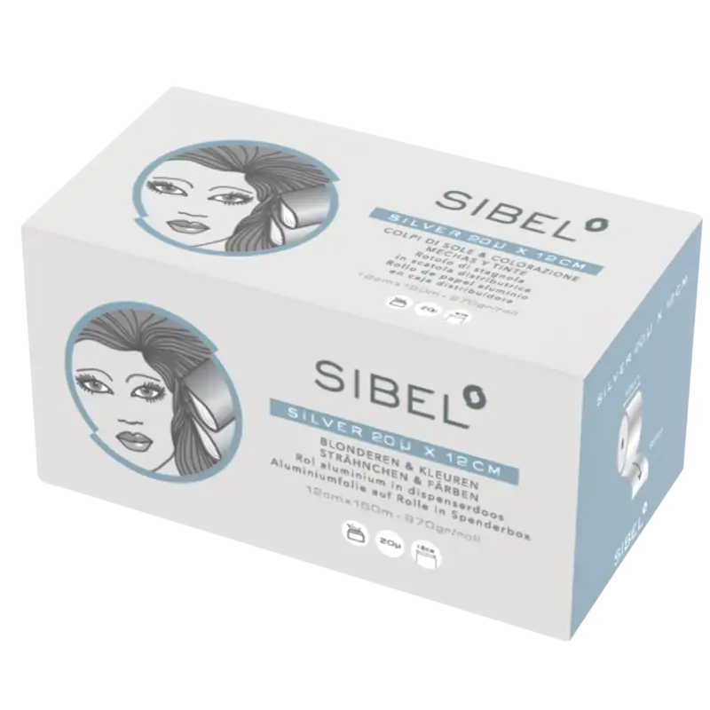 Sibel Alufoil Roll 20mu Silver 12cm x 150m Expressversand