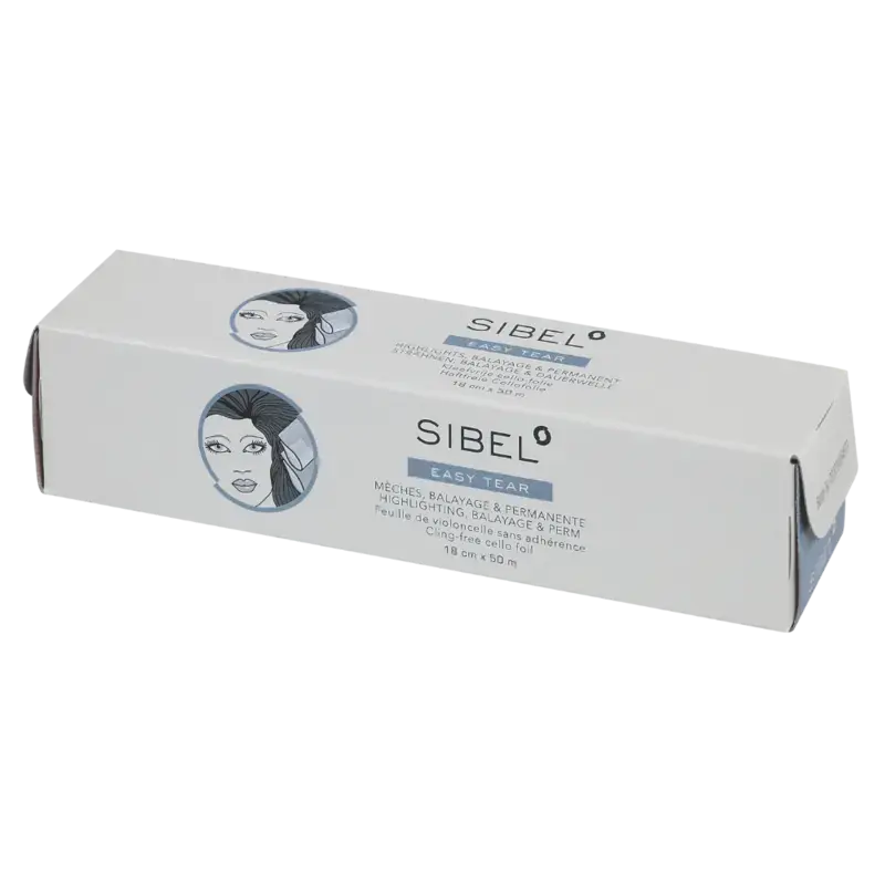 Sibel Cello Foil Roll Cling-free Transparent 18cm x 50m Expressversand