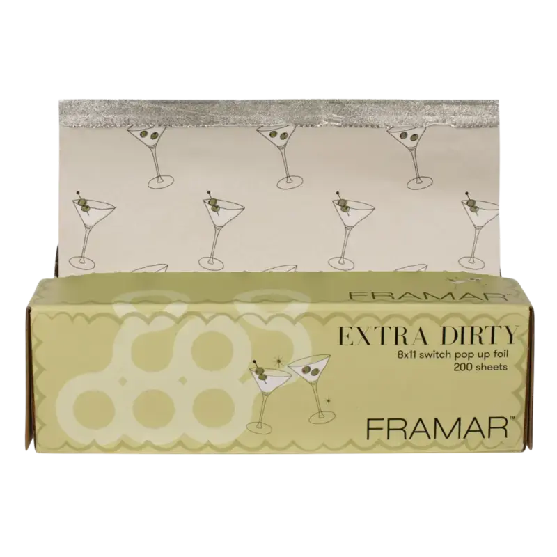 Framar Pop-up Foil 8x11 250sheets Extra Dirty Neu