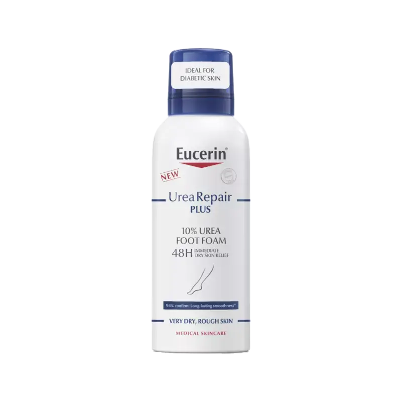 Eucerin UreaRepair Plus 10% Urea Foot Foam 48H 150ml Neu