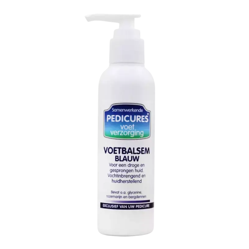 Samenwerkende Pedicures Fußbalsam Blau 150ml Preiswert