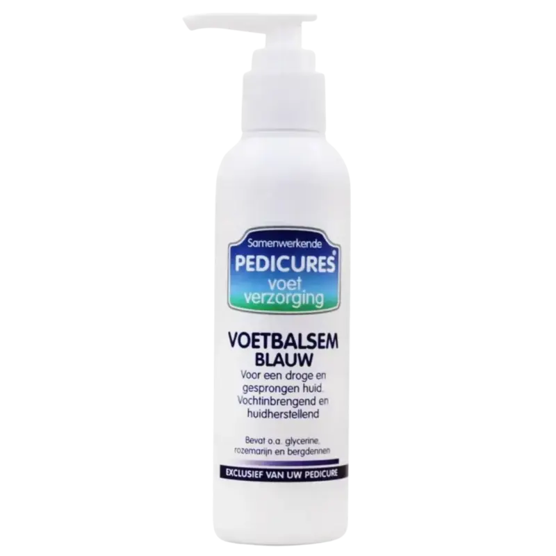 Samenwerkende Pedicures Fußbalsam Blau 500ml Beliebt