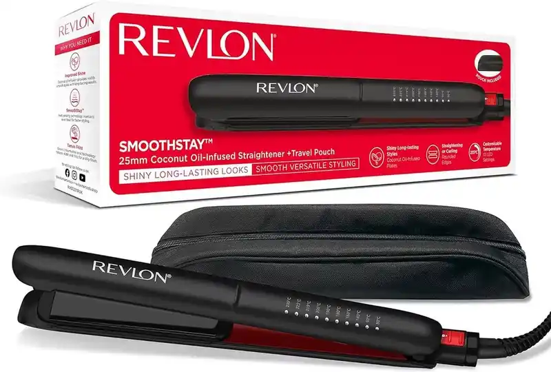 Günstig Revlon Tools Smoothstay Coconut Oil-Infused Straightener 25mm