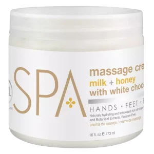BCL SPA Massage Cream 473ml Milk + Honey w/ White Chocolate Neuheit
