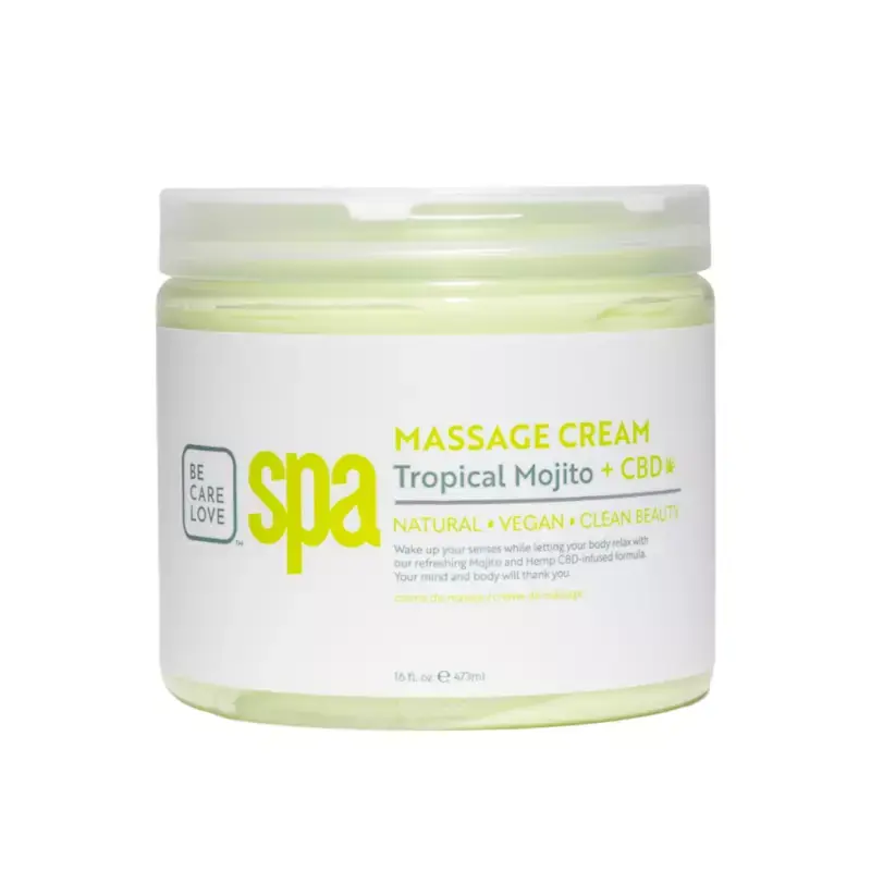 BCL SPA Massage Cream 473ml Tropical Mojito + CBD Jetzt Kaufen