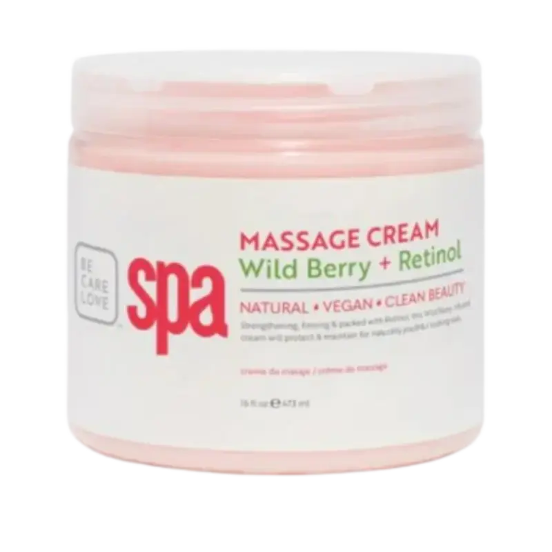 Begrenztes Angebot BCL SPA Massage Cream 473ml Wild Berry en Retinol