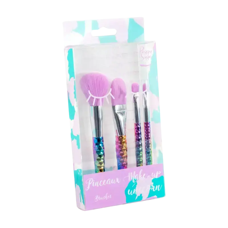 Peggy Sage Make-Up Brushes Unicorn 4pcs Heißes Angebot