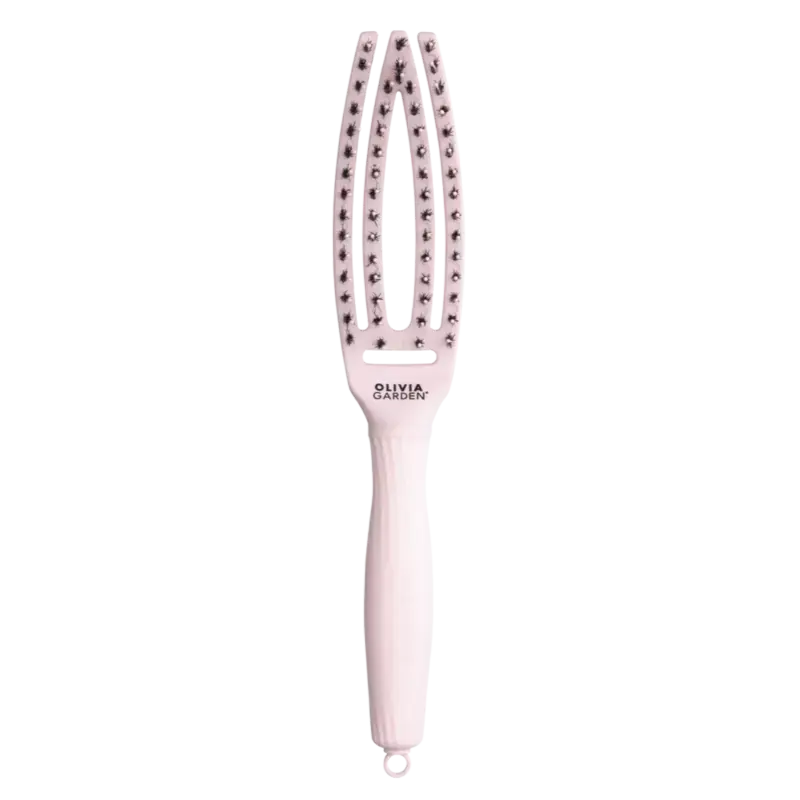 Jetzt Kaufen Olivia Garden Fingerbrush Care Iconic Boar&Nylon Pastel Pink Small