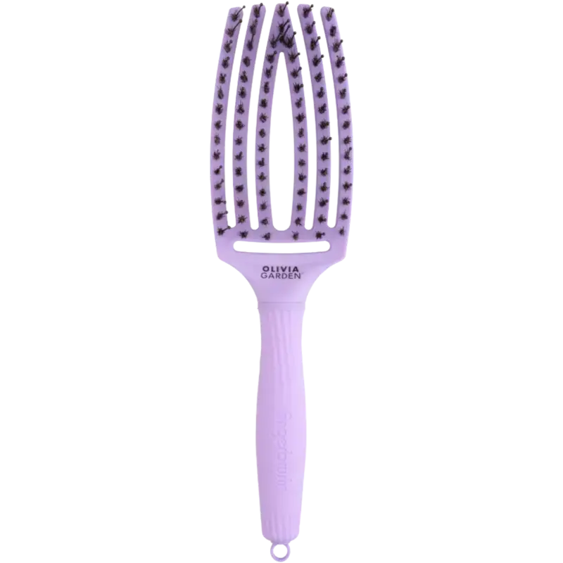 Expressversand Olivia Garden Fingerbrush Care Iconic Boar&Nylon Lavender