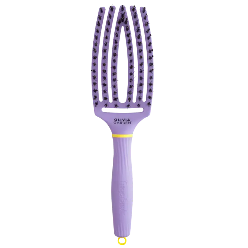 Olivia Garden Fingerbrush Care Iconic Boar&Nylon Snuggle Purple Abverkauf