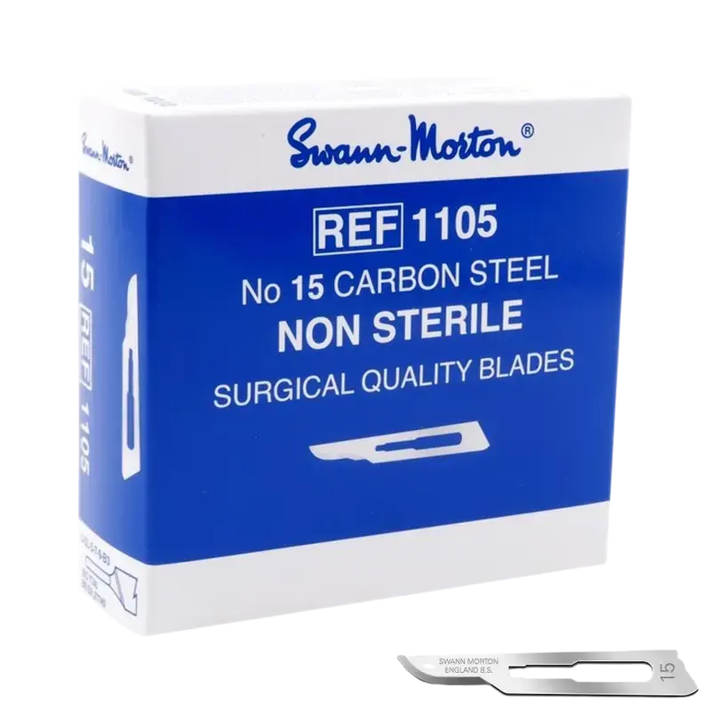 Swann-Morton Klingen unsteril - 100 Stk 15 Begrenztes Angebot