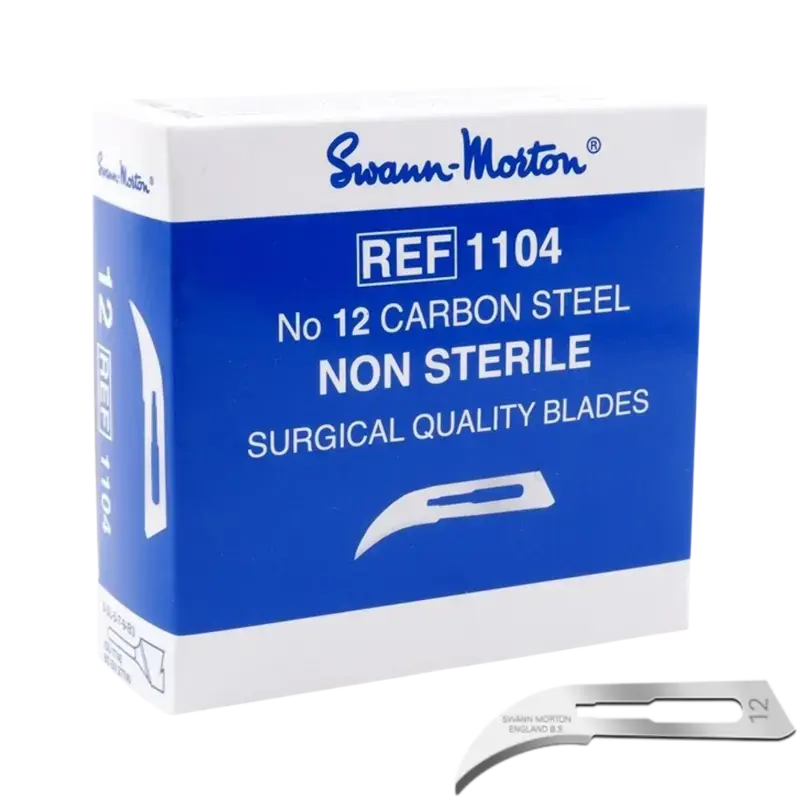 Swann-Morton Klingen unsteril - 100 Stk 12 Direkt Vom Hersteller