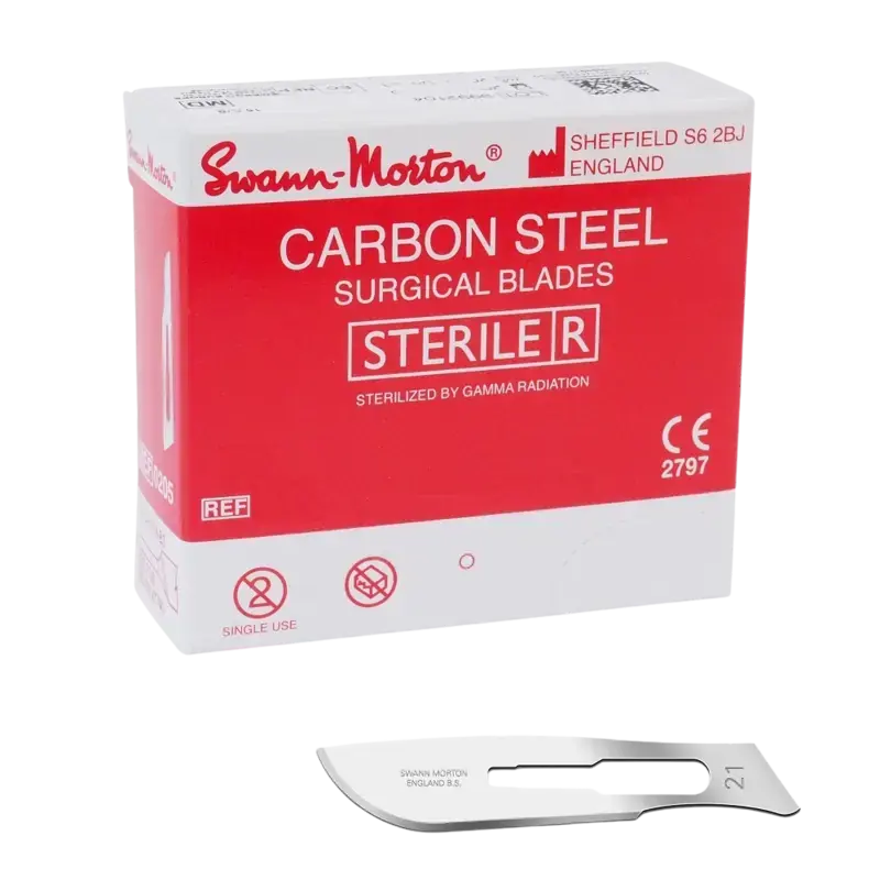 Swann-Morton Klingen Steril - 100 Stk 21 Sonderangebot