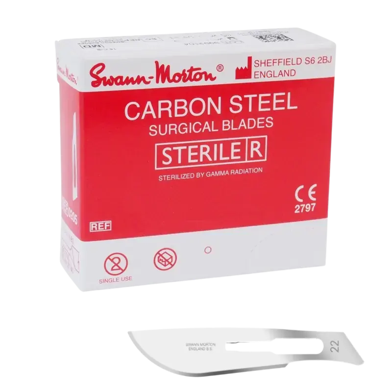 Aktuell Swann-Morton Klingen Steril - 100 Stk 22